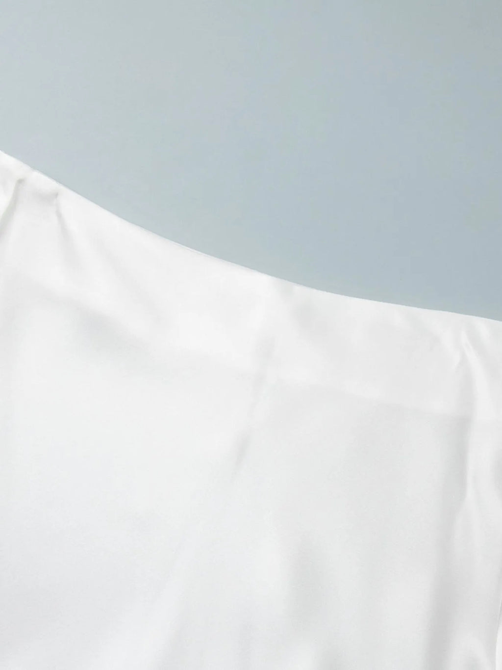 Satin Maxi Skirt High-Waisted Back Zip Black White Solid Basic Style 5816fded-7beb-404e-8f92-07ca56eb47b6-Max-Origin Trendsi