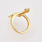 Womne's Snake Shape Ring 925 Sterling Silver Jewelry 581b0fe2-7c70-4cb0-83a2-d67b84fdf4bd-Min Trendsi