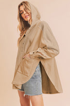 Aemi+Co Oversize Women Hoodie Cotton US Stock Slit Side Ribbed 582fdb23-7396-4fbd-bc3c-293661a0c831-Max Trendsi