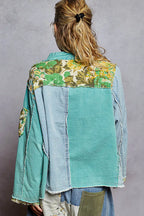 POL Button Down Floral V-Neck Long Sleeve Raw Hem Top 59a09006-213e-4fe1-85d7-01dc9ff0335b-Max-Origin Trendsi