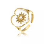 18K Gold-Plated Women's Rings Adjustable Open Ring Stainless Steel 59c2db39-6b18-49bc-9314-e72e97722bff-Max-Origin Trendsi