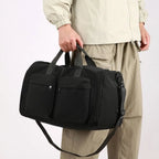 Travel Duffel Bag Nylon Multiple Pockets Large Waterproof Zipper Handbags