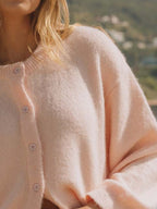 Women Knit Cardigans Soft Solid Button Down Long Sleeve Casual Sweaters 5a8f386f-919d-4930-a894-26ab0af79729-Max Trendsi