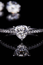 Murray 1 Carat Silver Ring Moissanite Triangle Stone 925 Sterling With Box 5af514e787c046619e25a31de39b755e-Max Trendsi