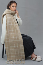 Women Fur Scarf Plaid Fringe Thermal Warm Long Scarves Accessories 5afb2670-13ac-4c6b-bd58-d32bb53877d0-Max Trendsi