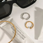 Open Ring 18K Gold-Plated Zircon Stainless Steel Women's Jewelry 5b22a0f3-d898-48cd-b30f-70948e107a5e-Max-Origin Trendsi