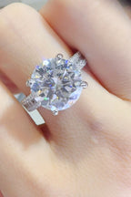 5 Carat Moissanite White Stone Silver Ring 925 Sterling Jewelry with Box Silver 5bdbac6a-1b00-49cf-b8ce-865c3266a8fc-Max Trendsi