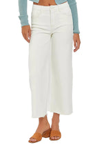 RISEN Womens Crop Wide Jeans Cream White Tummy Control High Rise 5bee76c0-6b09-49d8-873a-7c02c466a2f7-Max-Origin Trendsi