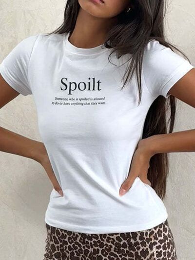 Women's T-Shirts Classic Round Neck Short Sleeve Printed Top Tees 5cb986c6-03be-456e-a49b-e5863a6de6f7-Min Trendsi