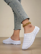 Women's Slip-Ons Breathable Mesh Rubber Flat Comfort Shoes 5db1f8a1bbd045d98dddbce0bdea5801-Max-Origin Trendsi