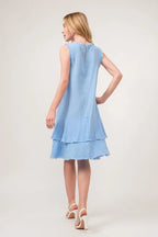 And The Why Tiered Dress Light Blue Washed Fringe Detail Sleeveless 5ffe701437074a5b99ad4376bf7ee440-Max-Origin Trendsi