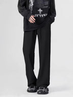 Men's Full Size Relaxed Fit Straight-Leg Pants Plus Size