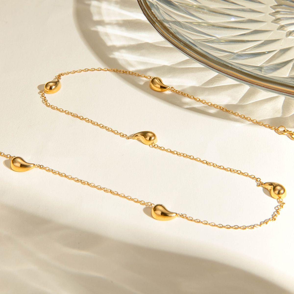 Necklace Chocker 18K Gold-Plated Jewelry 61163ccf-53c7-4caf-aa8d-32ffd7648969-Max Trendsi