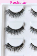 SO PINK BEAUTY Faux Mink Synthetic Eyelashes 5 Pairs Black Mix Effect 623aabab-510a-4e42-8b07-5e7c00517bed-Max Trendsi