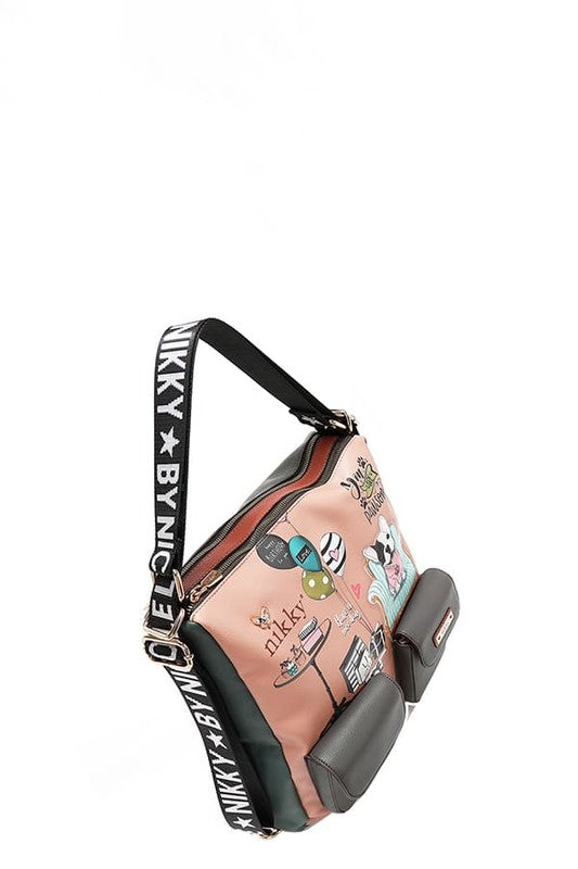 Nicole Lee USA Multifunction Backpack Adjustable Strap Eco-Leather Large 6274c586-6a5c-4102-a866-80ad12321336-Max Trendsi