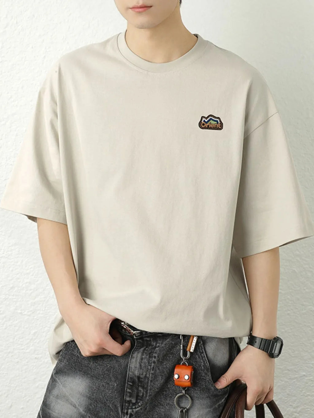 Men's Cotton T-Shirt Round Neck Half Sleeve M-3XL Top Tees 62fc1a52-4660-4115-9aa6-d02609c80f17-Max-Origin Trendsi