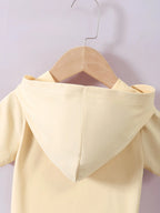 Baby Boy Set Pastel Yellow Dog Short Sleeve Hoodie and Shorts for Children 63130c40-c55b-468e-8df5-e87e1b0a3b3e-Max-Origin Trendsi