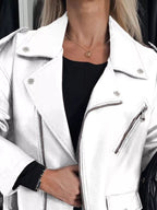 Women's Biker Jacket Zip Up Long Sleeve Pu Leather Overzided Outwear 64cca293-b8d3-429d-8a65-9e0cbb0858f2-Max-Origin Trendsi