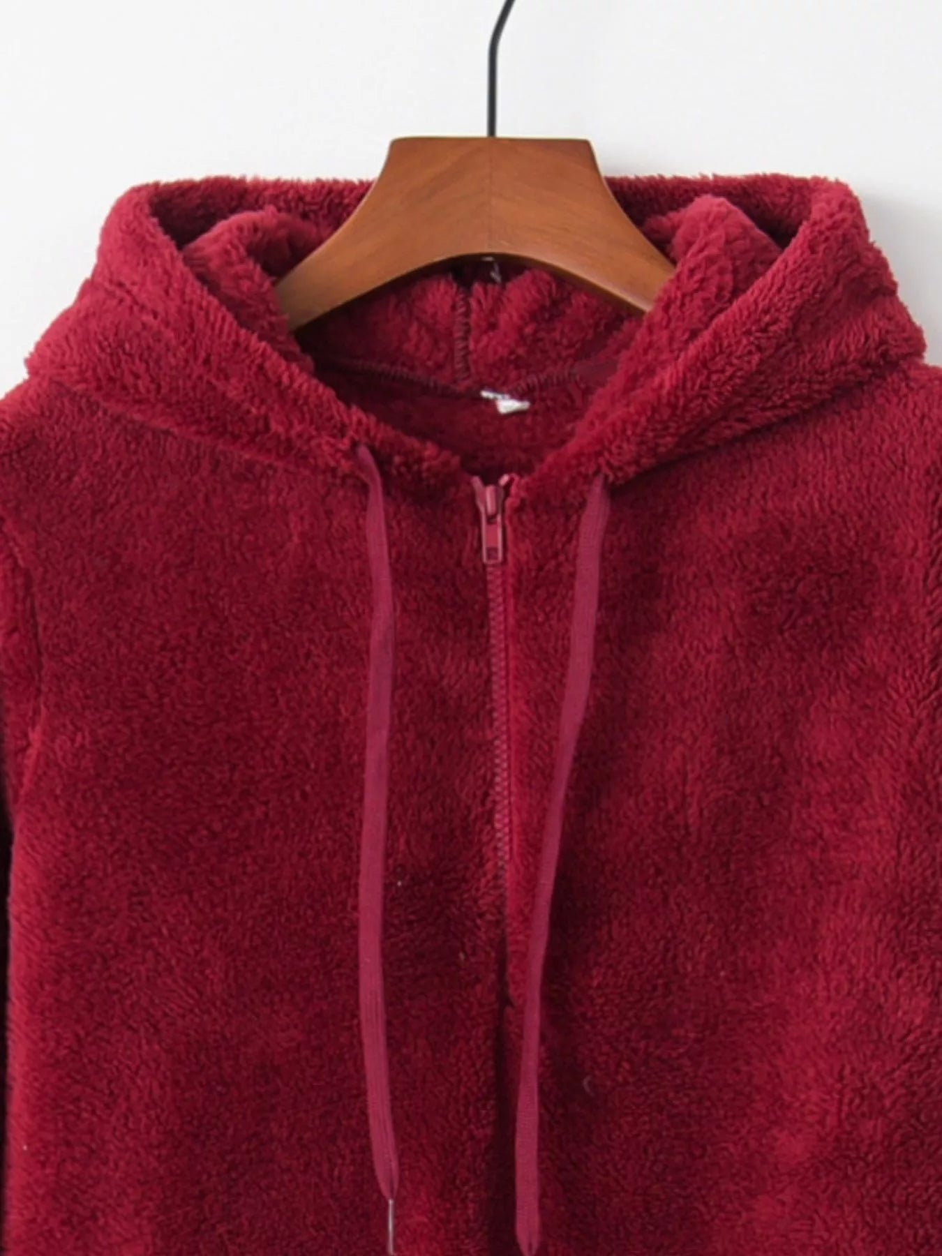 Womens Fleece Hoodie Half Zip Drawstring Hood Soft Top S-4XL 64d41ed8-6059-48ea-beab-dc5c4ae01da2-Max-Origin Trendsi