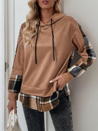 Perfee Hoodie Camel 65320463-e305-43eb-a34a-1b679fffa388-Max Trendsi