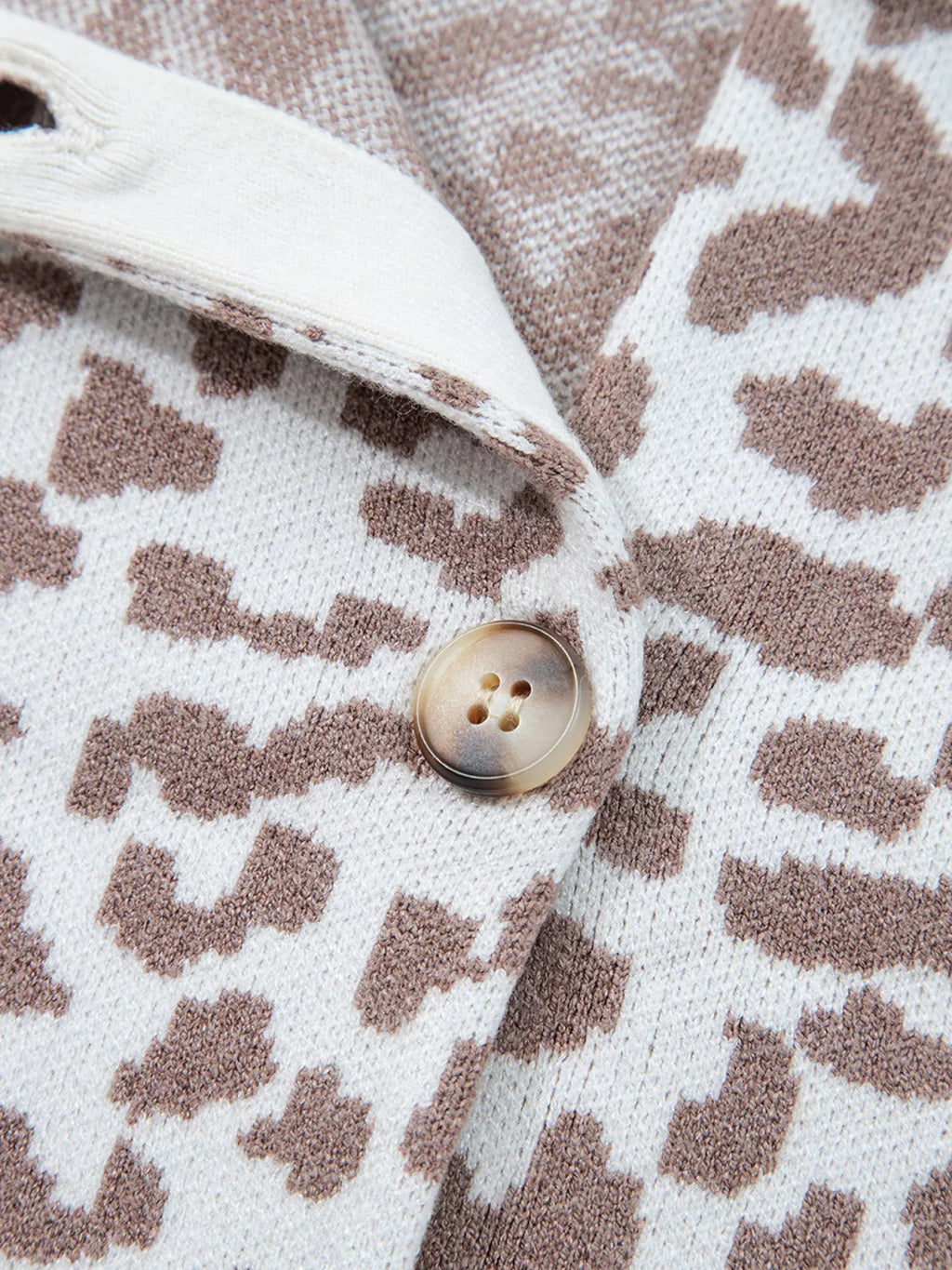 Leopard Women's Cardigan Chunky Knitted Drop Shoulder Long Sleeve Buttoned 656409a4c5844c1888a0b47bd9563618-Max-Origin Trendsi