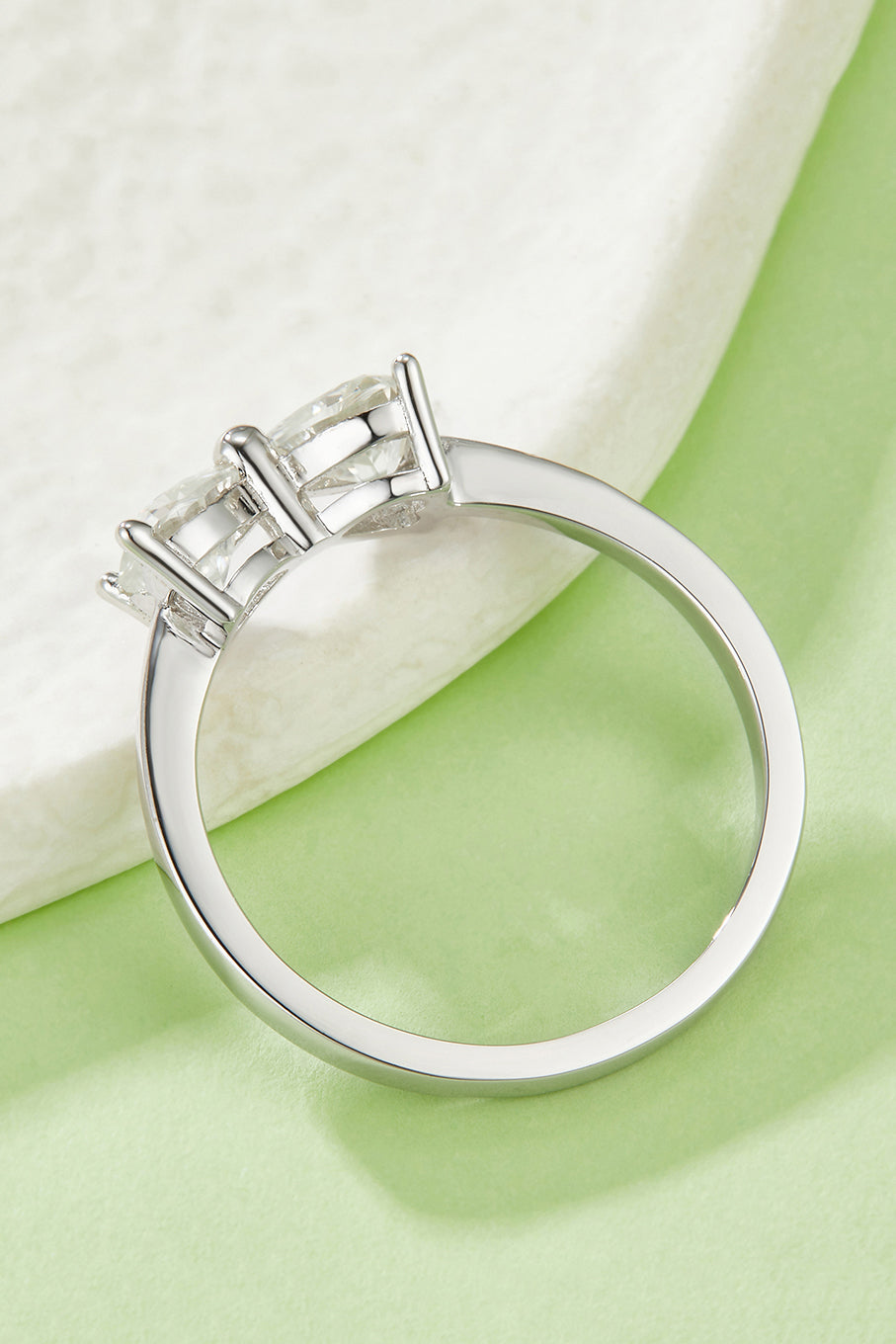 Murray 1 Carat Women Bow Ring Moissanite 925 Sterling Silver Ring with Box 657a53c7-2448-44d0-82bc-0c71a12a9242-Max Trendsi