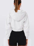 Cropped Jacket Viscose Zip Up Long Sleeve Hooded Outwear 6591ef92-42ac-43a0-9b7a-cecc21160fe7-Max Trendsi