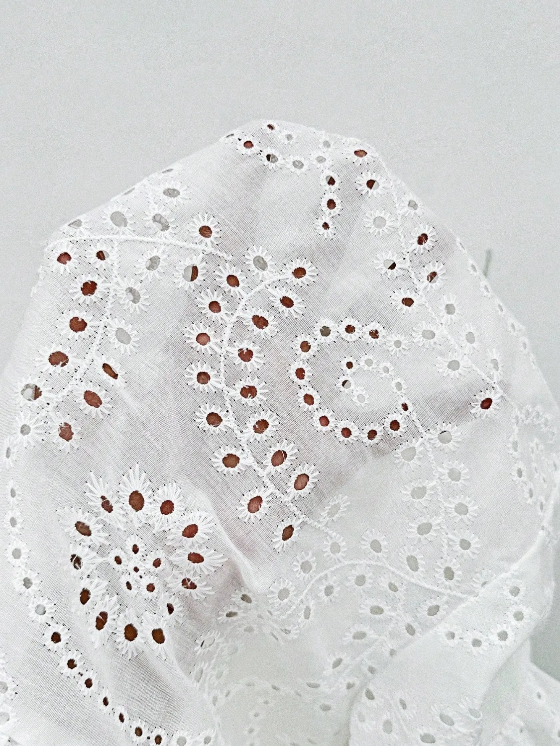 Lace Eyelet Women's Shirts Collared Neck Half Ruffle Sleeve Tops 67803d07-658c-4b99-b906-7612b6ba5bcb-Max-Origin Trendsi