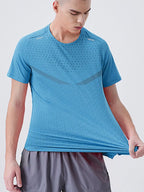 Men's T-Shirt Active Wear Top Breathable Quick-Dry Short Sleeve Plus Sizes 67ea4245-82b1-4dbb-be88-d5719ffad38c-Max-Origin Trendsi