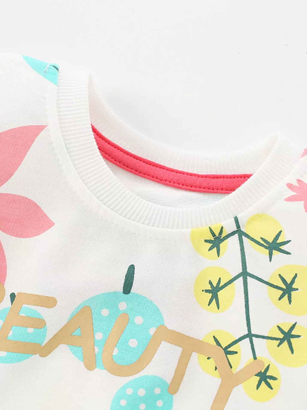 Girls Sweatshirt Multicolor Printed Children's Round Neck Pullover 69439b7ddb0f4015839d469671cd8d0a-Max-Origin Trendsi