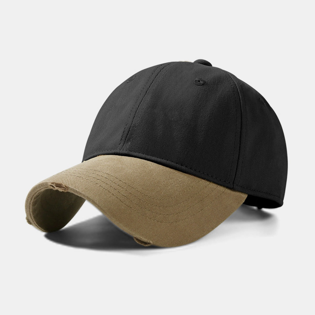 Vintage Contrast Baseball Cap - Cotton, One Size Fits All