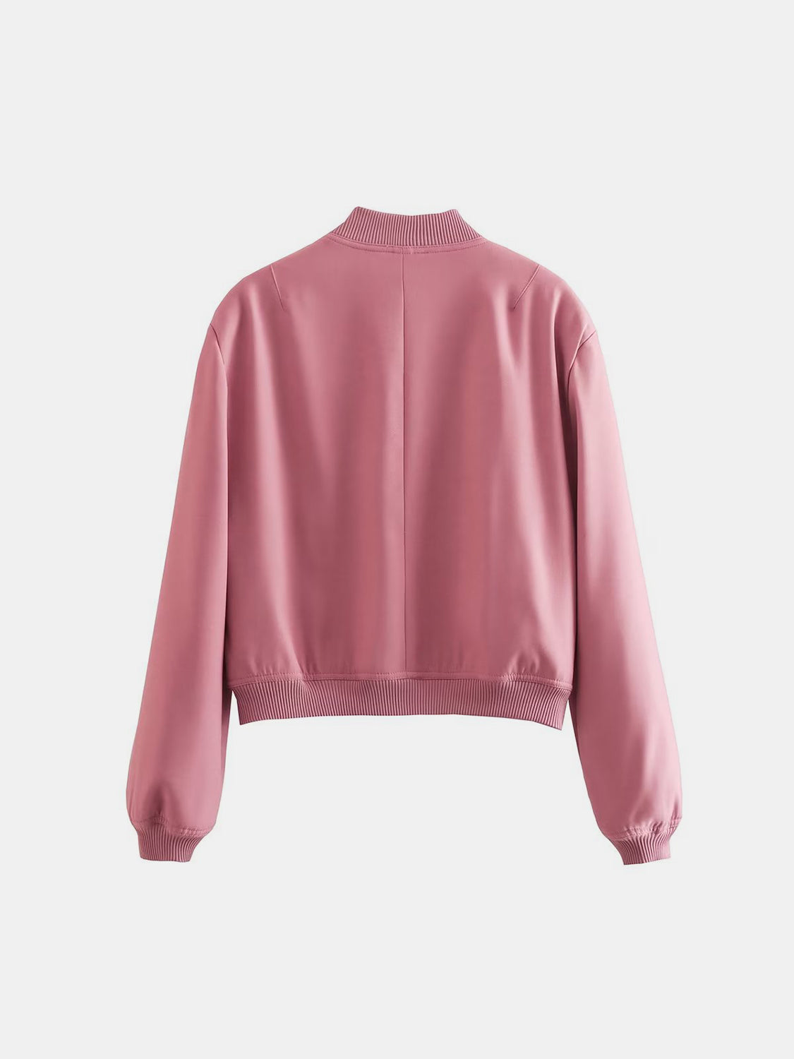 Leopard Cropped Women Jacket Baseball Collar Pocketed Snap Long Sleeve 69c3c7c9-9344-478c-bfeb-89d567250322-Max Trendsi