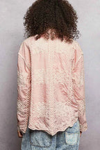 POL Women Shirt Pink Embroidery Floral Long Sleeve Top 69e21e29-ba3f-4b63-b976-feffe1f41da2-Max-Origin Trendsi