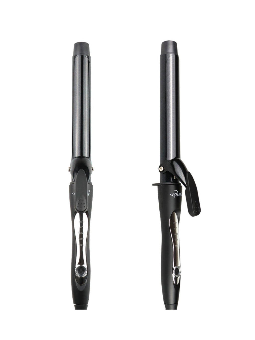 Adjustable Temperature Curling Iron with Anti-Scald Feature, 1-Piece ABS Material, Imported