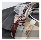 Women's Tote Bags Top Handle Turn Lock Elegant Mdium Crossbody Bags