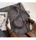Casual Women's Shoulder Bag Buckle Closure Zipper Medium Solid Handbags
