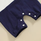 Newborn 0-18 Baby Jumpsuit Casual Color Blocking Shirt Cotton Comfortable For Boys