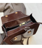 Casual Women's Backpacks Mini Flap Argyle Diamond Minimal Pu Leather Bags
