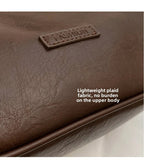 Boston Bag Style Street Trend Large Capacity Soft PU Leather Women's Small Purses