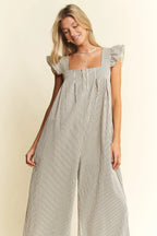 Jade By Jane Jumpsuit Women Stripe Sleeveless Ruffle Wide Leg Pocketed 6a2f0b8648784ec1ade03e2609ec6a16-Max-Origin Trendsi