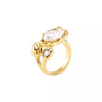 Womens Open Ring Irregular Pearl Zircon Silver-plated Gold onesize 6a9ebaf5-3585-4f6c-b801-ad5bd54a0ff2-Max-Origin Trendsi