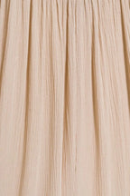 Zenana Midi Skirt High-Low Woven Crinkle Smocked Waist Sand Beige With Pockets 6aebc6fb-ca98-4932-952f-8a3fb6cf656c-Max-Origin Trendsi