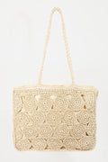 Fame Accessories Handbag Intricate Braided Wheels Round Ivory Shoulder Bag IV one size 6aedd6f72ad64372b585f45cd810ed0f-Max-Origin Trendsi