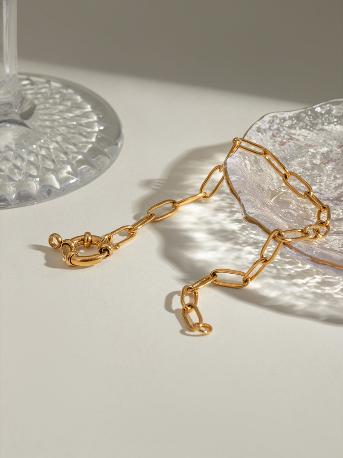 Chain Link Bracelet Women 18K Gold-Plated Stainless Steel Fashion Jewelry 6b24b2f6-3c52-431c-a1f8-2936ac99ddea-Max Trendsi