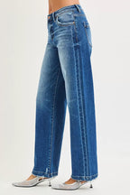 RISEN Womens Jeans Slouchy Baggy Pocket Side Seam Detail Plus Sizes 6b795cd1a1354c028569abdb134c6822-Max-Origin Trendsi