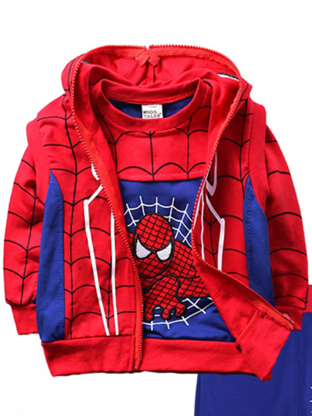 Boy's Spiderman Set Red Children's 3-Piece Outfit Set 6bb520c0-e38e-4f37-b3c7-32ecb30da162-Max-Origin Trendsi