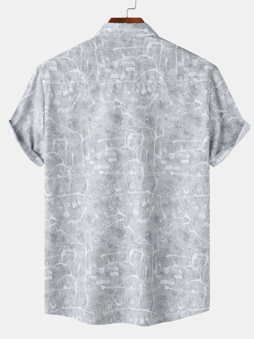 Men's Shirt Abstract Printed Lightweight Short Sleeve Casual Short Sleeve Top 6bf91288-ea8d-431f-ab11-0c6e5d1f5862-Max-Origin Trendsi