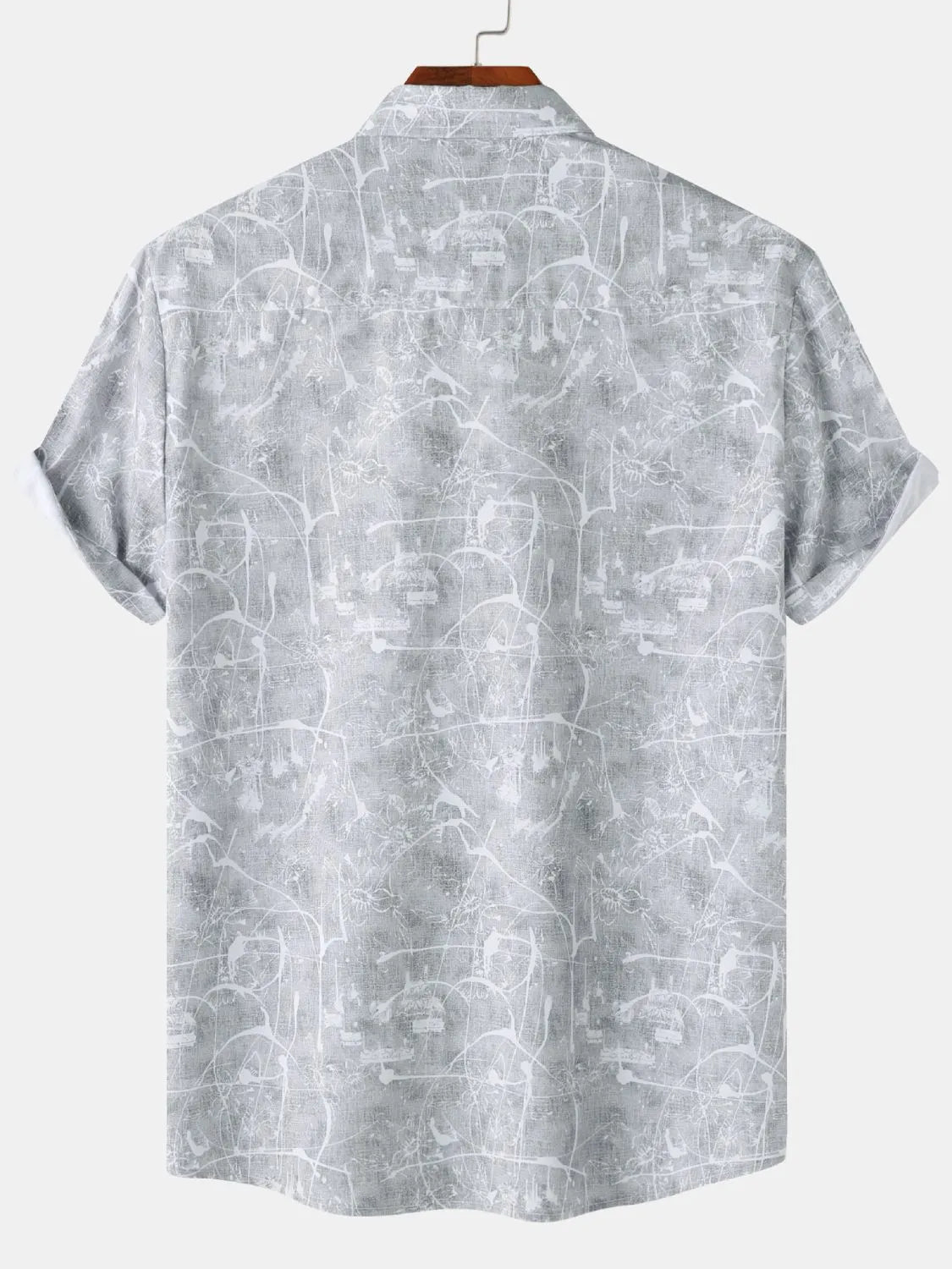 Men's Shirt Abstract Printed Lightweight Short Sleeve Casual Short Sleeve Top 6bf91288-ea8d-431f-ab11-0c6e5d1f5862-Max-Origin Trendsi