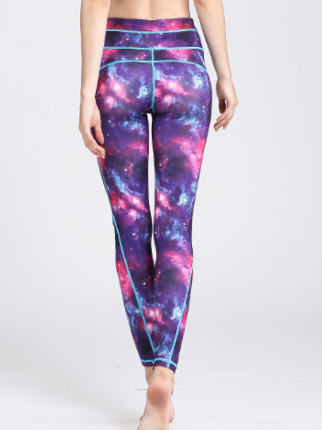 Active Leggings Tie-Dye Printed High Waist Colorful Highly stretchy 6c78e0a0-28af-4c20-a6ac-1c4045d59f88-Max Trendsi