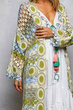 POL Crochet Cardigan Floral Scalloped Edge Open Front Colorful Stripe Pattern 6c89ad7e-7a11-4670-85c3-fdc60a5b45db-Max-Origin Trendsi